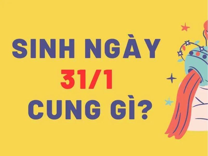 31/1 cung gì? Người sinh tháng 1 thuộc cung nào?